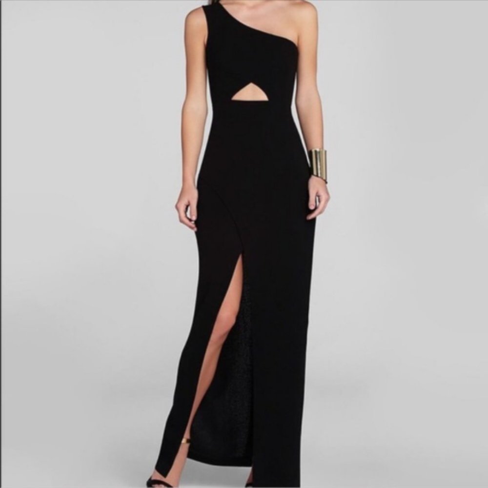BCBG MaxAzria Black Gown sz 0